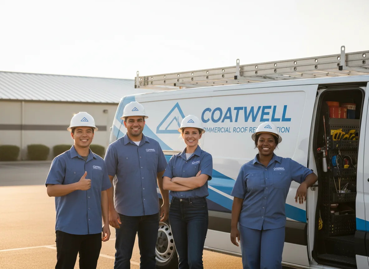 Commercial roof coating company in Orangeville, IL
